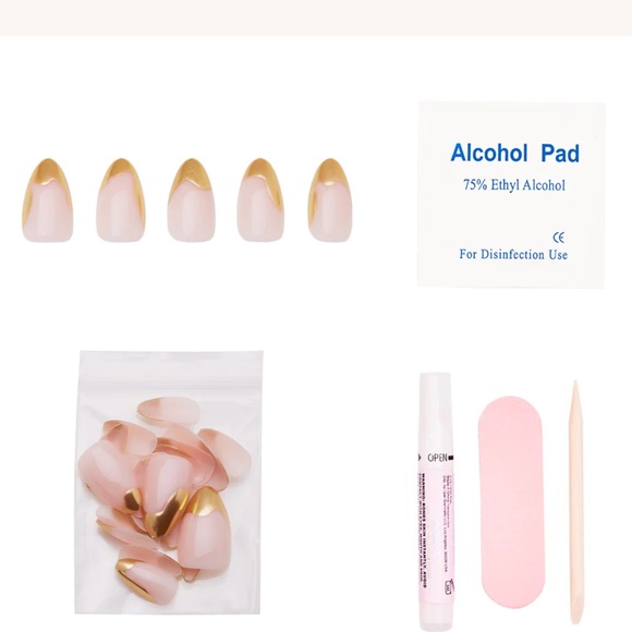 Glamnetic Golden Touch Press-On Nails - Picture 6 of 6